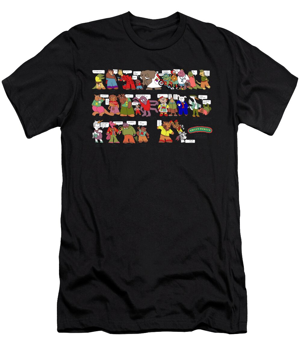 Sweet Pickles Characters Kids Thompson Graham T-Shirt