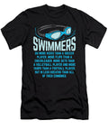 Swimmers Do More Kicks Gift David Schuele Art T-Shirt