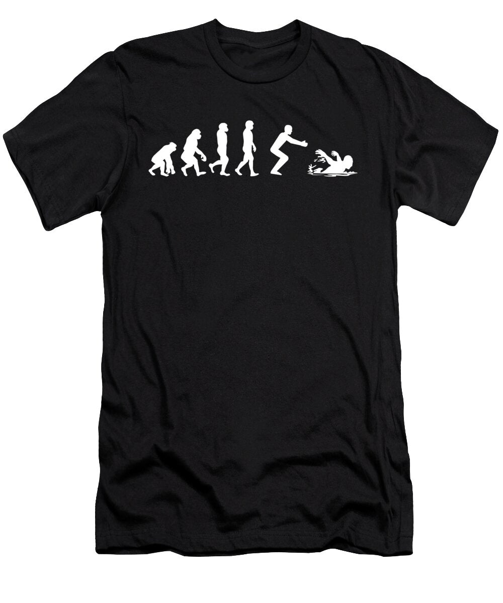 Swimmers Water Sports Diving Swimming Pool Swim Swimming Evolution Gift Thomas Larch T-Shirt