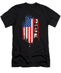 Swimming Diving American USA Flag Scuba Diver Snorkeling Team Thomas Larch T-Shirt