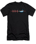 Swimming Heartbeat Swimmers Water Sports Diving Pool Swim Gift Thomas Larch T-Shirt