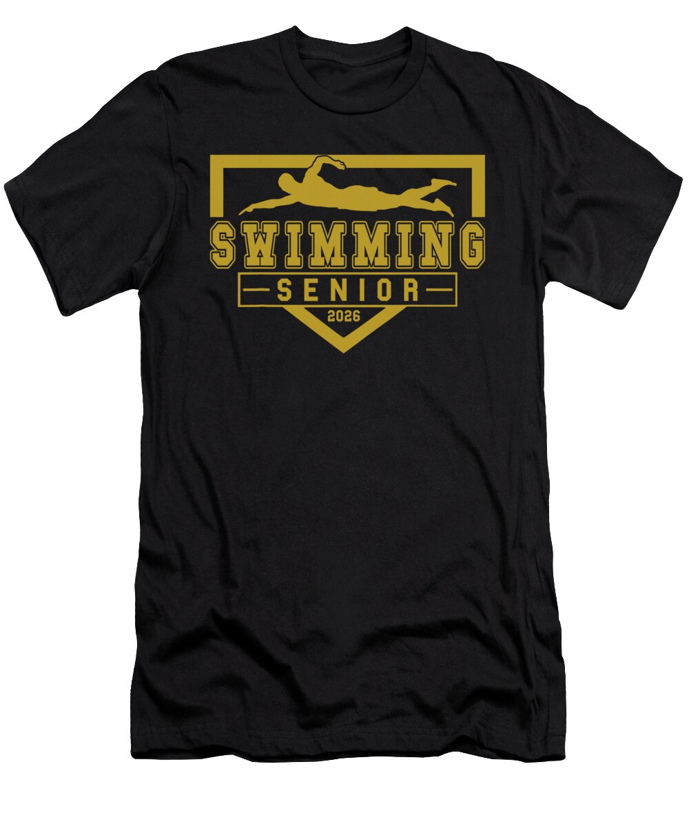 Swimming Senior Night Swim Senior 2026 26 Coami Tacti T-Shirt