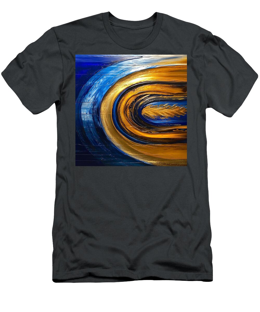 Swirls of Teamwork Max Freeman T-Shirt
