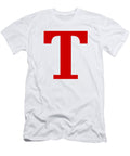 T in Red Typewriter Style Custom Home Fashions T-Shirt