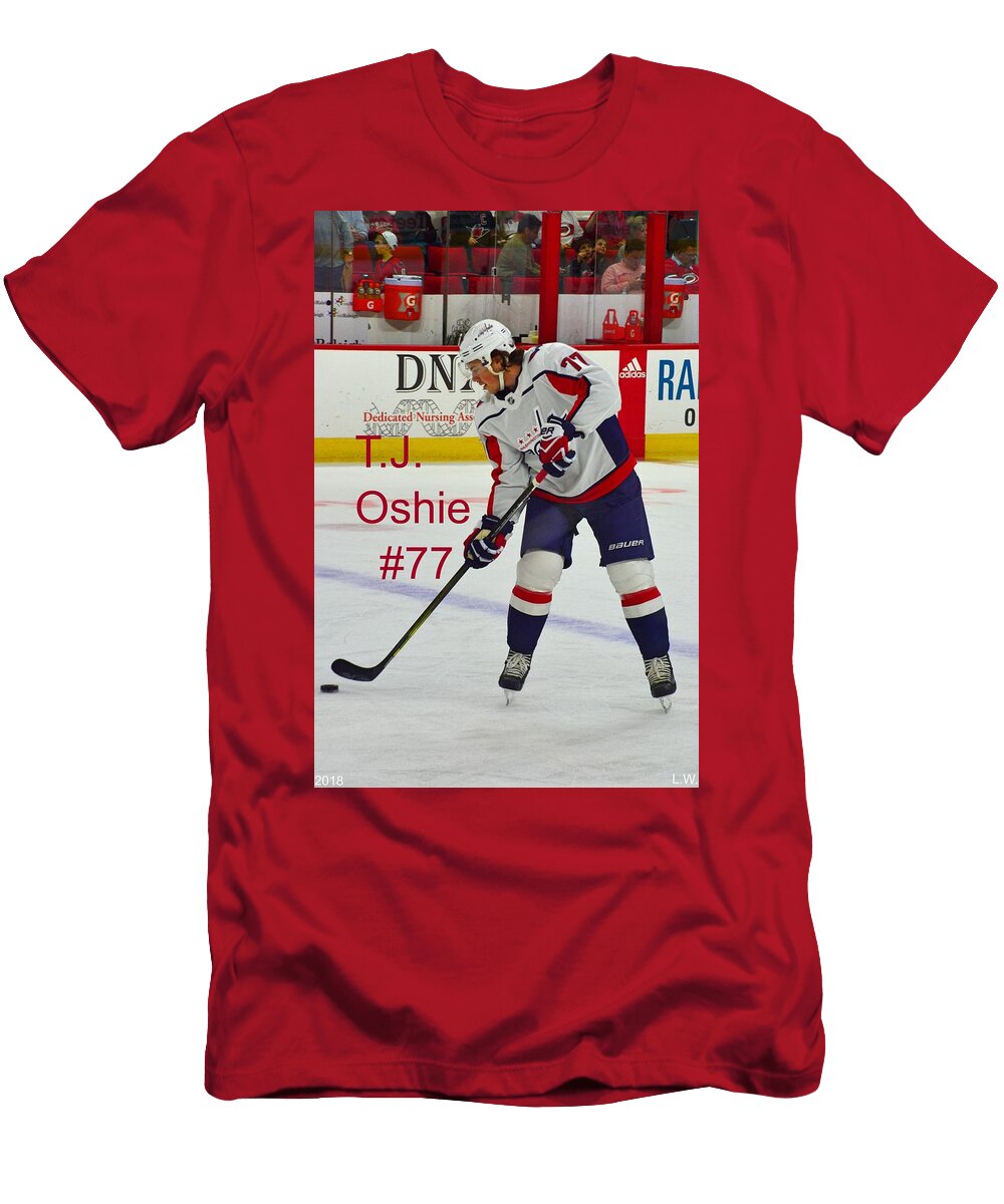 T J Oshie 77 Lisa Wooten T-Shirt