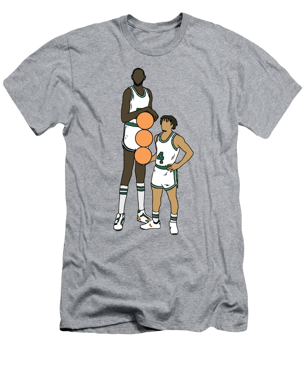 Tacko Fall and Carsen Edward Surya Siregar T-Shirt