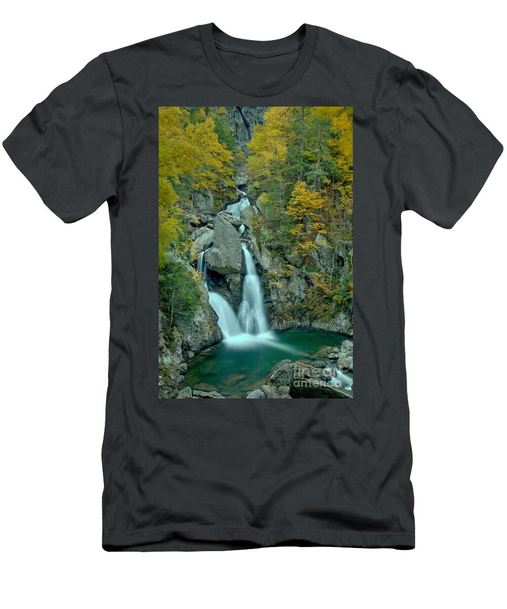 Taconic Mountain Waterfall Adam Jewell T-Shirt