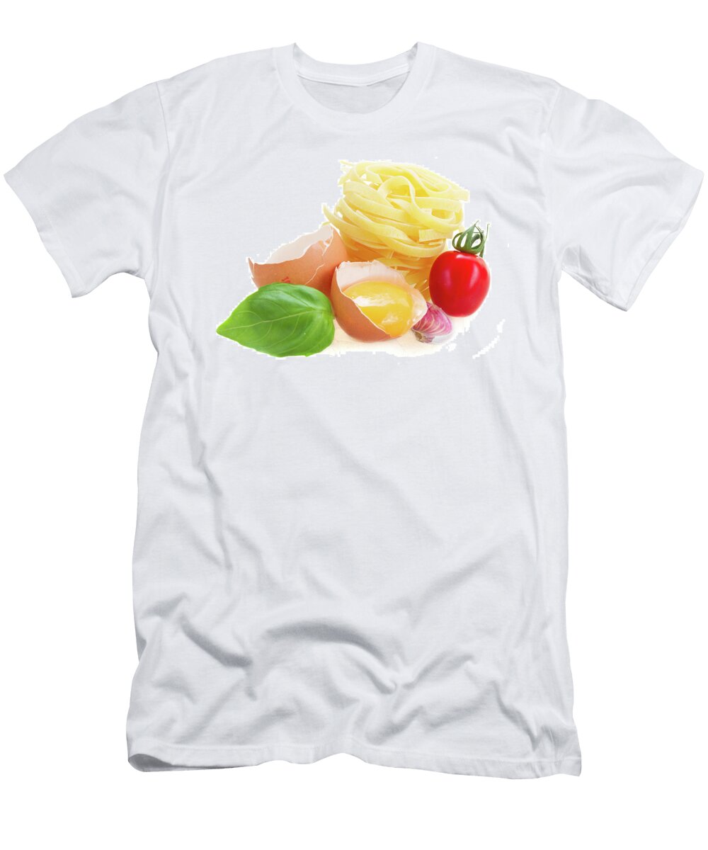 Tagliatelle Raw Pasta Anastasy Yarmolovich T-Shirt
