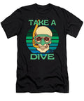 Take a Dive Skull Skeleton Organicfoodempire T-Shirt