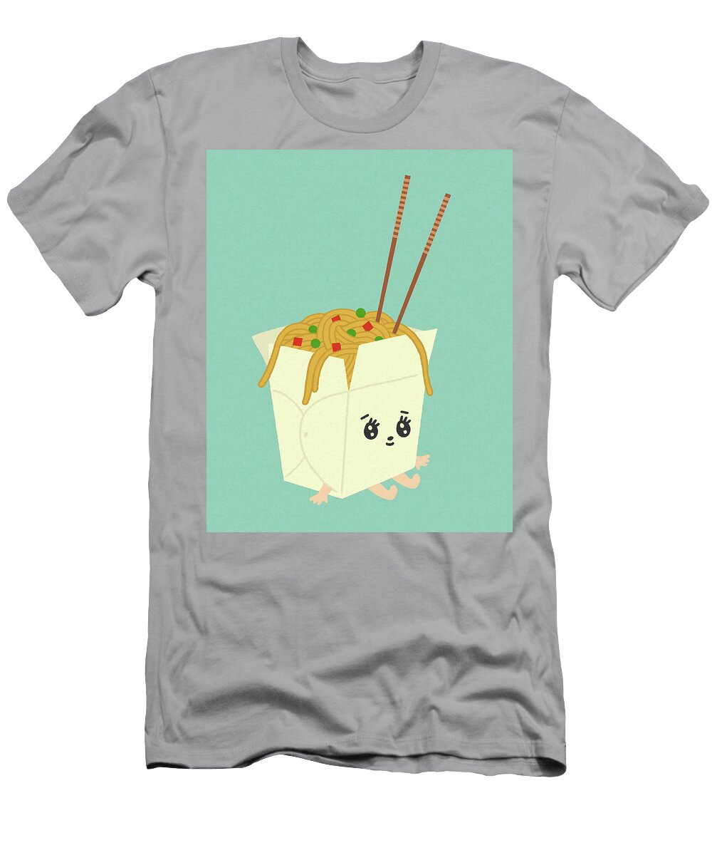 Take Out Box of Noodles Csa Images T-Shirt