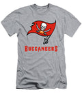 Tampa Bay Buccaneers on an Abraded Steel Texture Movie Poster Prints T-Shirt