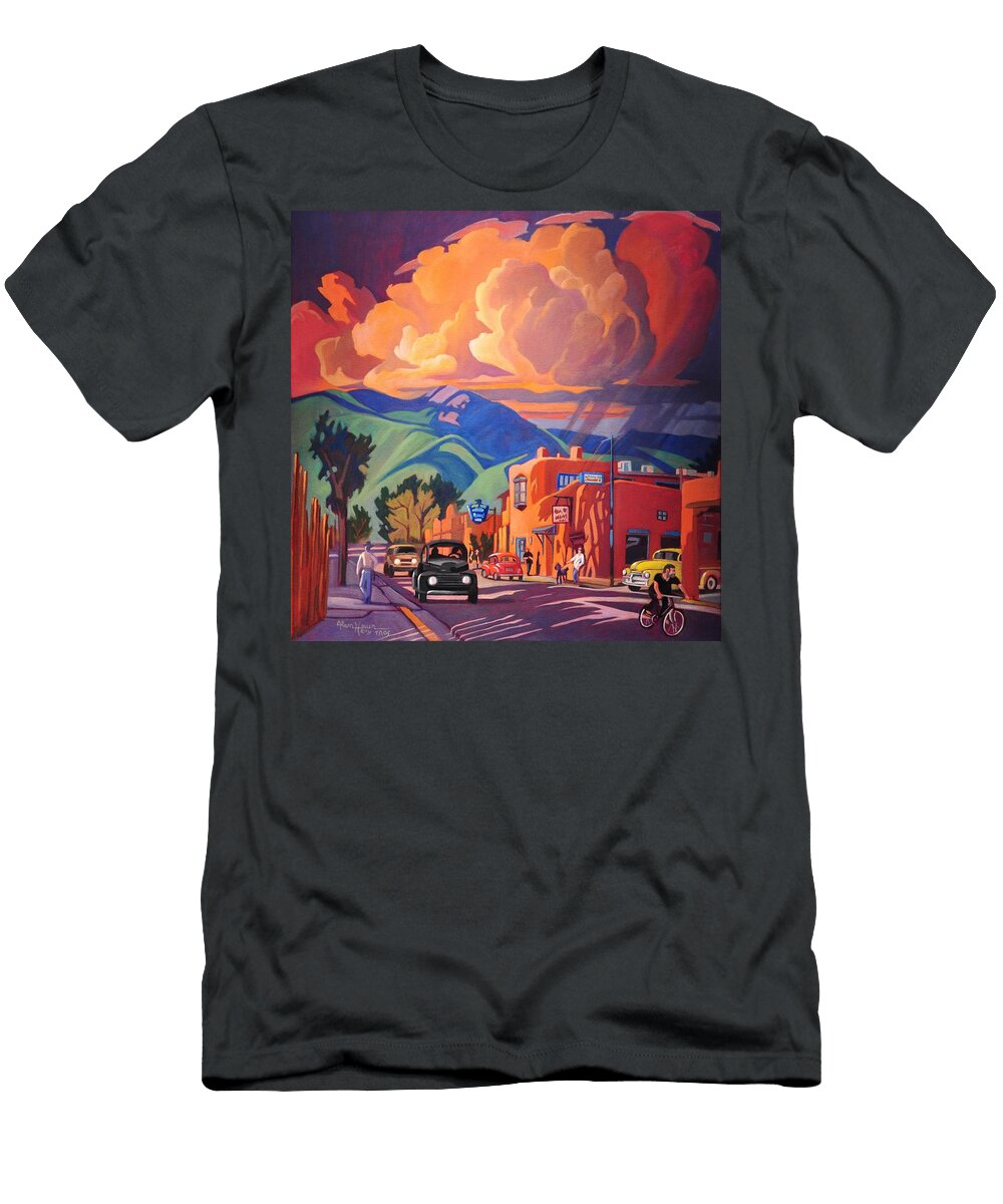 Taos Inn Monsoon Art James West T-Shirt