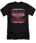 Tattooed Trucker Driver Cool Driver Gift Thomas Larch T-Shirt