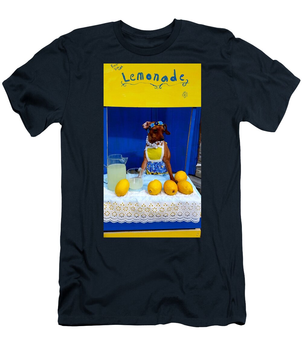 Teagun Rose Lemonade Stand 3 Tracy Herrell T-Shirt