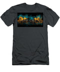 Teal Energy Over the City Max Freeman T-Shirt
