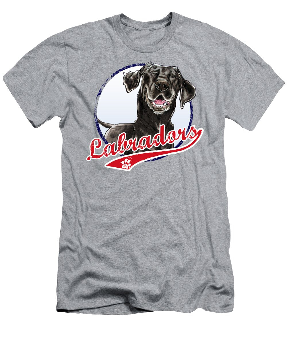 Team Black Lab John Lafree T-Shirt