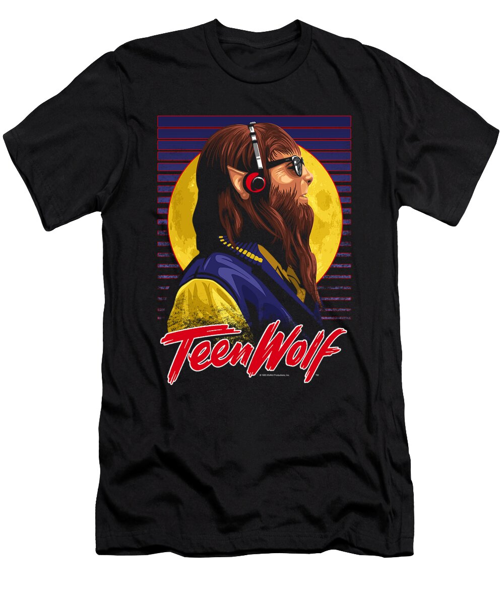 Teen Wolf Headphone Wolf Brand a T-Shirt