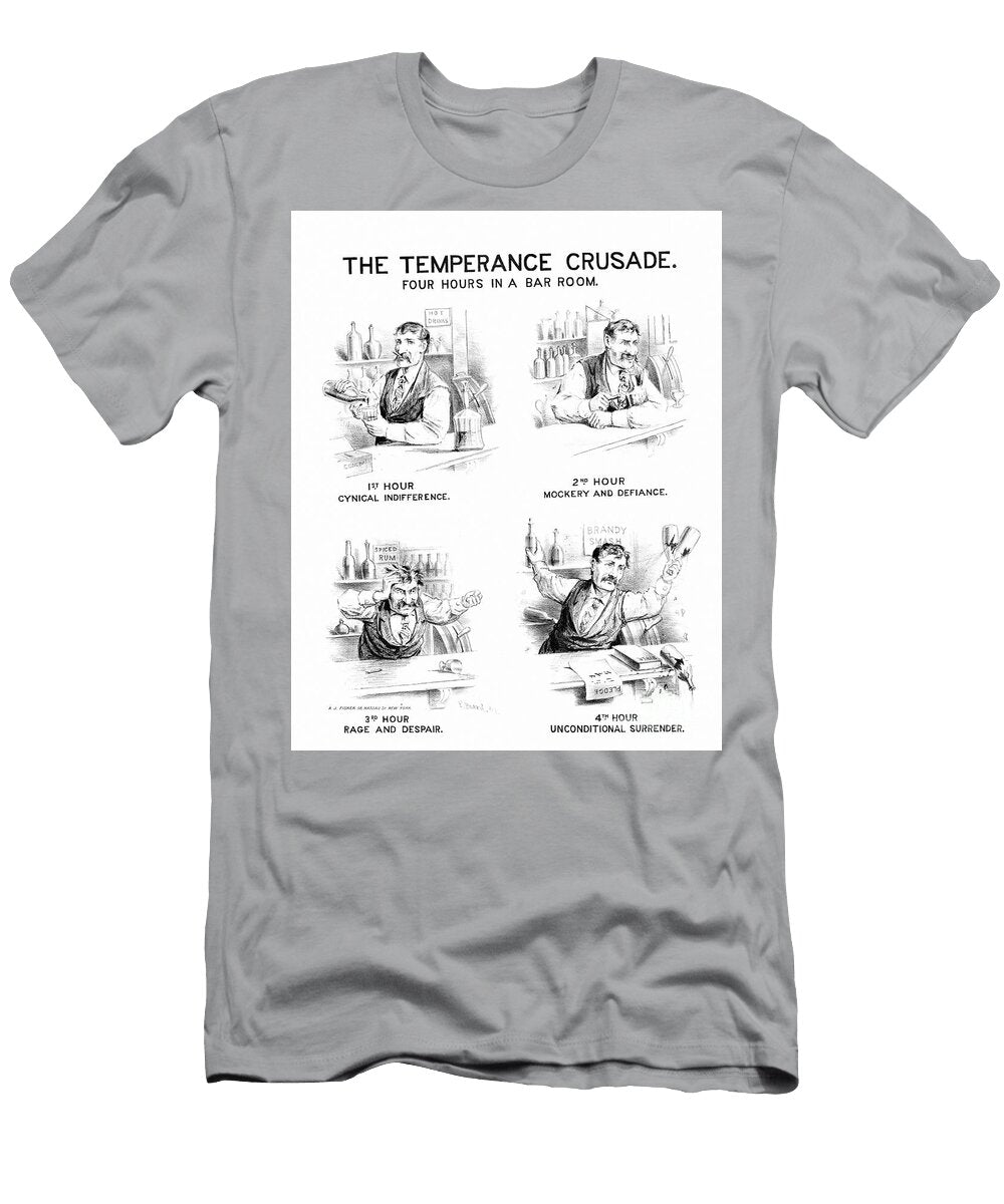 Temperance Crusade 1874 Frank Beard T-Shirt