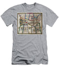 Temperance Map Jon Neidert T-Shirt