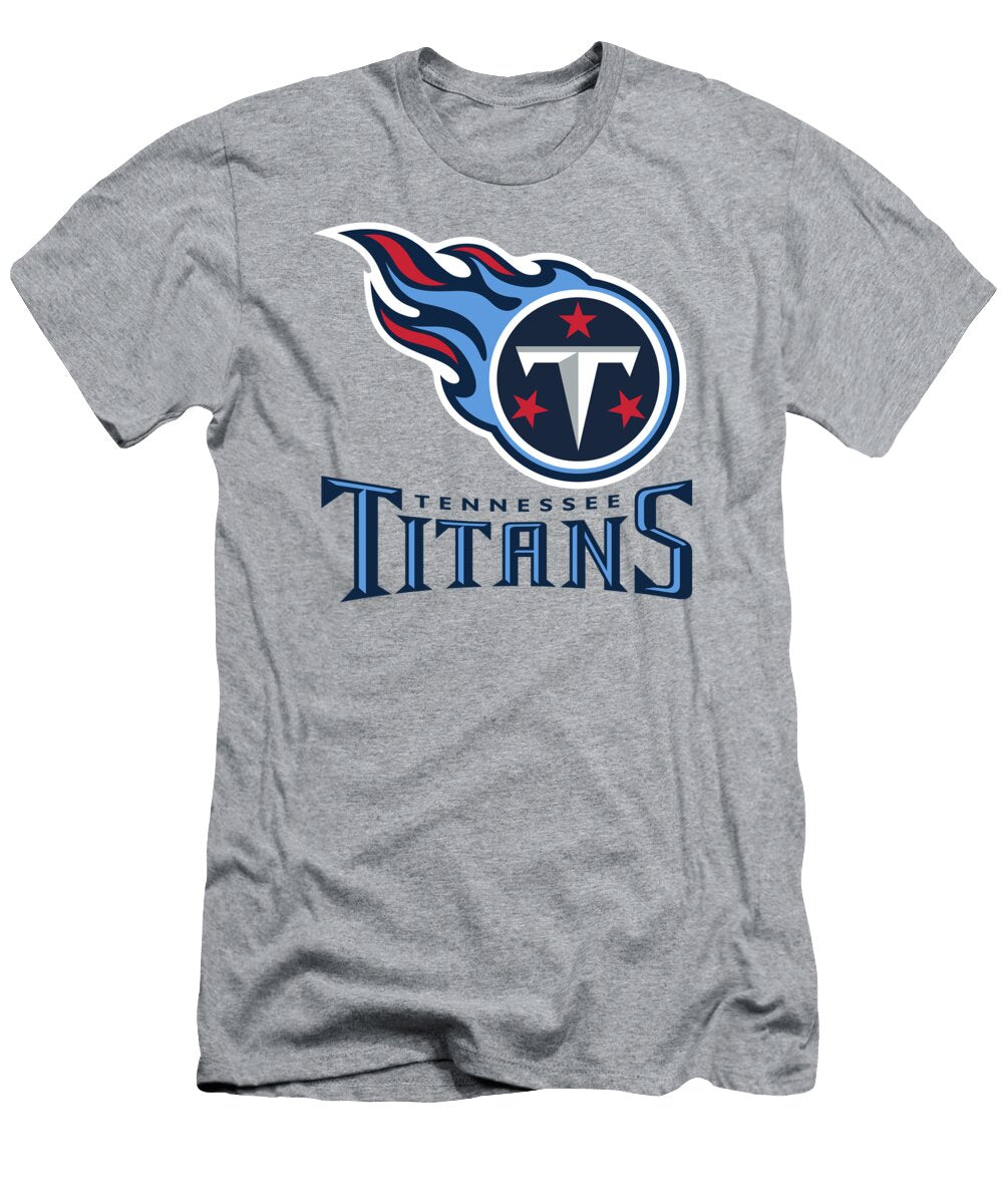Tennessee Titans on an Abraded Steel Texture Movie Poster Prints T-Shirt