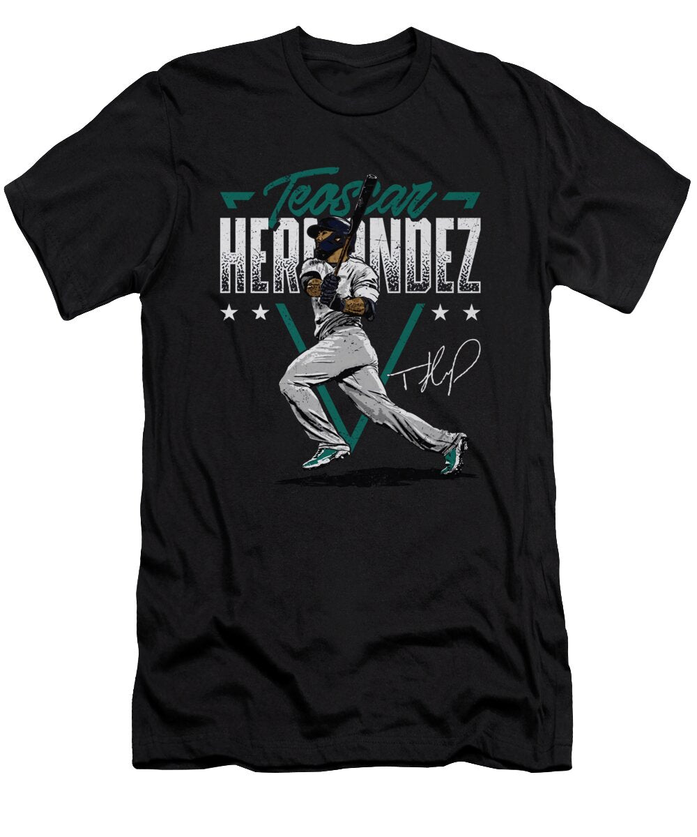 Teoscar Hernandez Seattle Triangle Name Ihsan Sirin T-Shirt