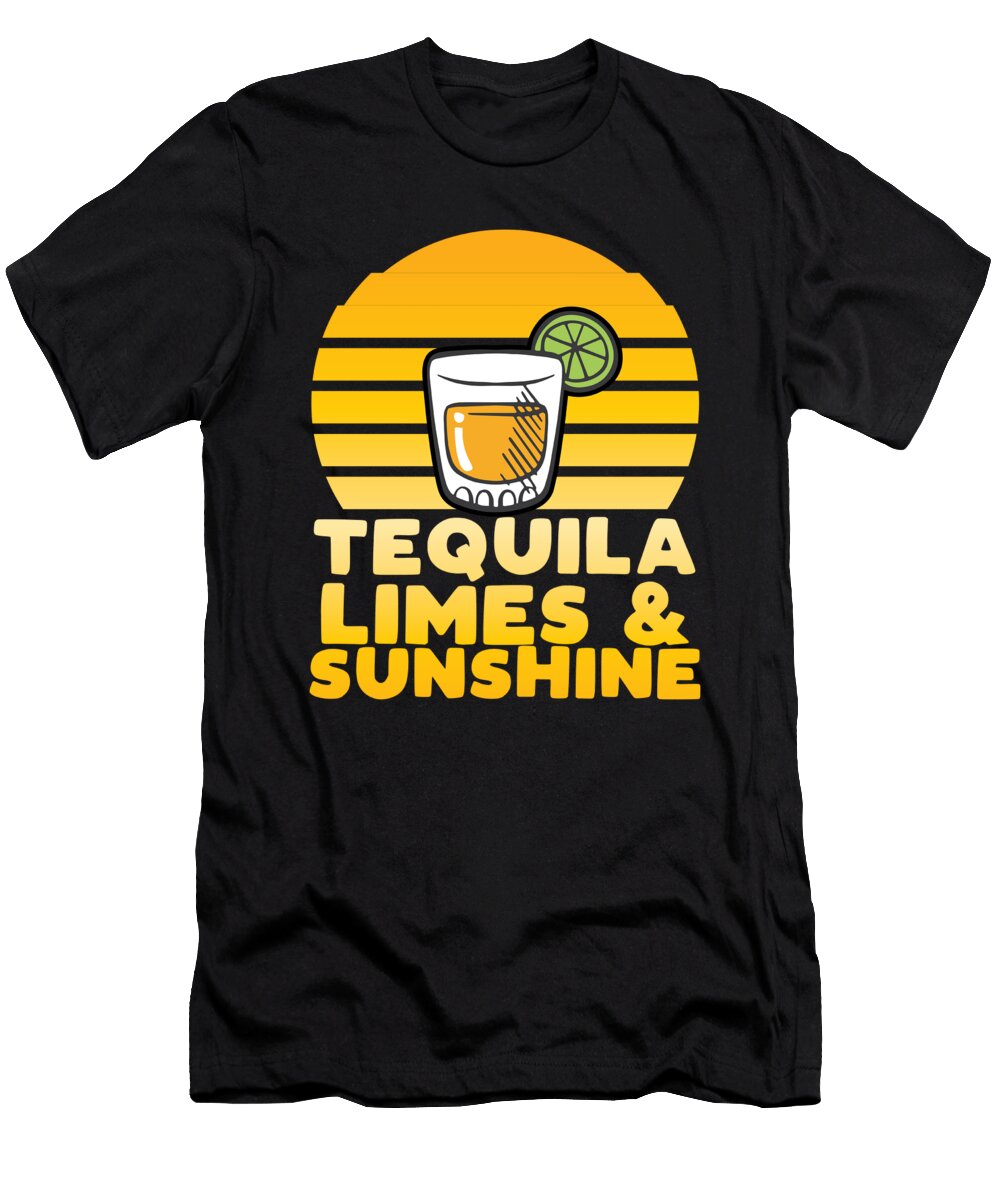 Tequila Limes Sunshine Cindo De Mayo Gift Haselshirt T-Shirt