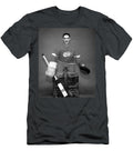 Terry Sawchuk Portrait Poster Detroit Red Wings T-Shirt