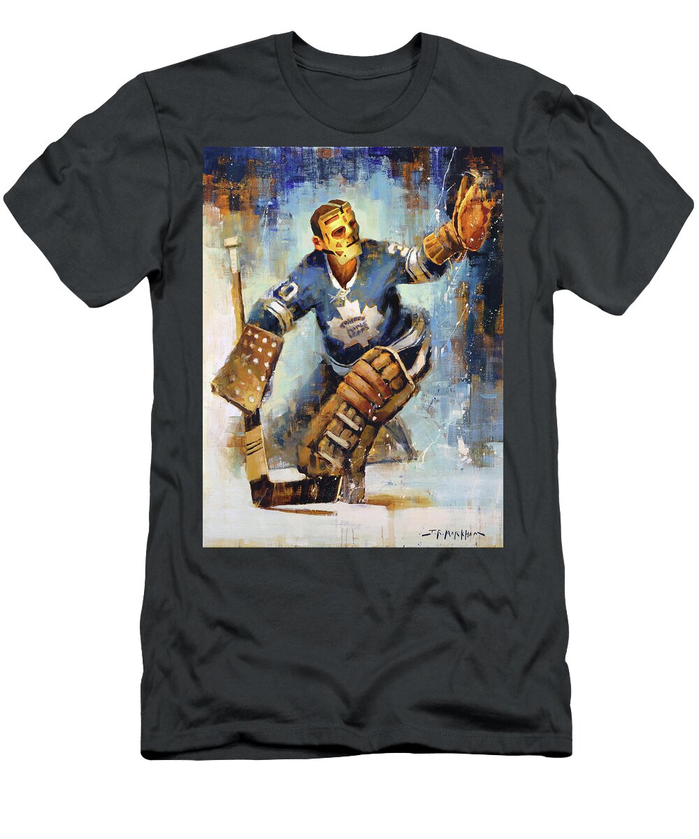 Terry Sawchuk Toronto Maple Leafs J Markham T-Shirt