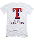 Texas Rangers Baseball Team Logo Jaron Kunze T-Shirt