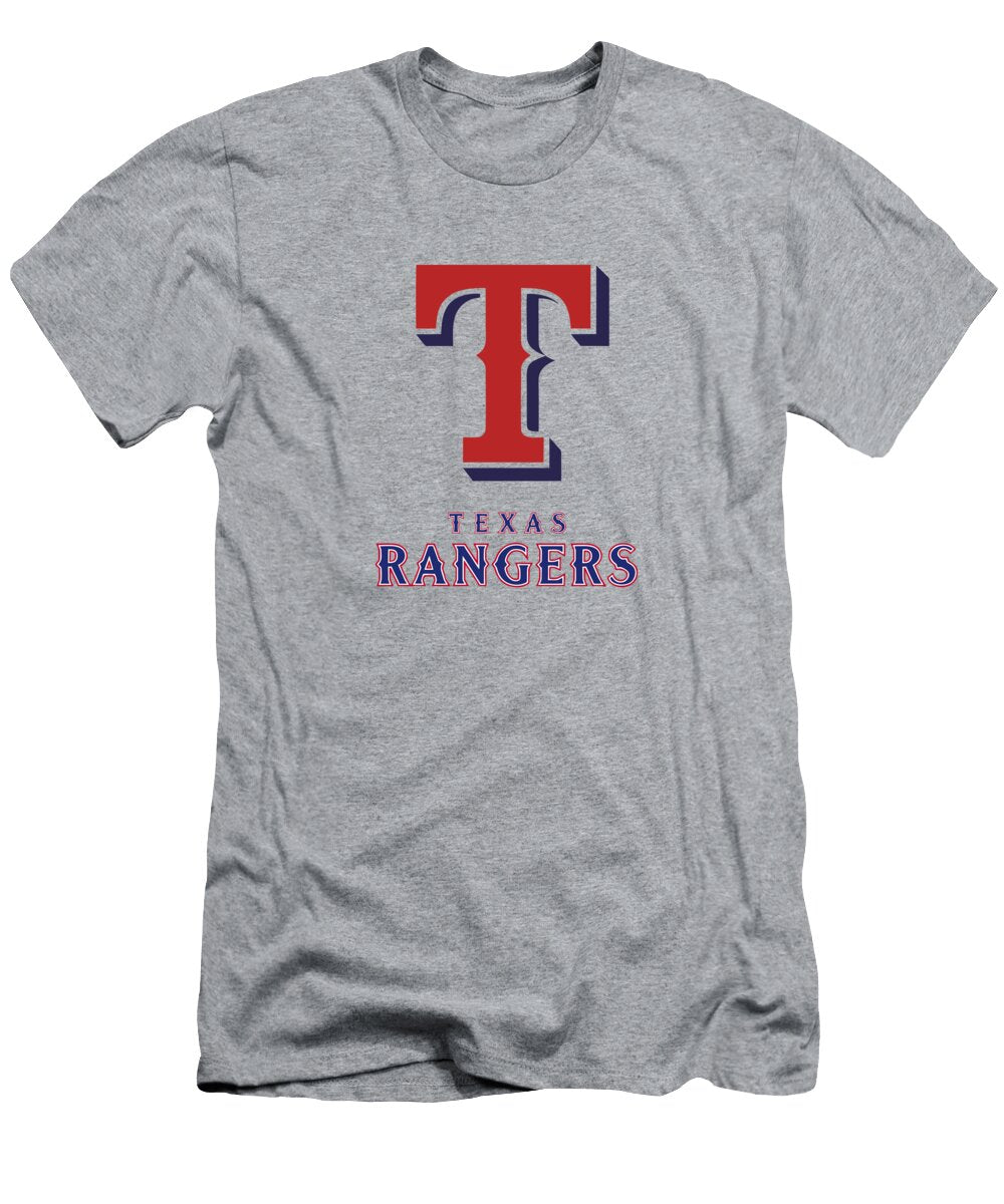 Texas Rangers Logo Fans Emmett Wilkinson T-Shirt