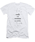 Text Art Meals and Memories Melanie Viola T-Shirt