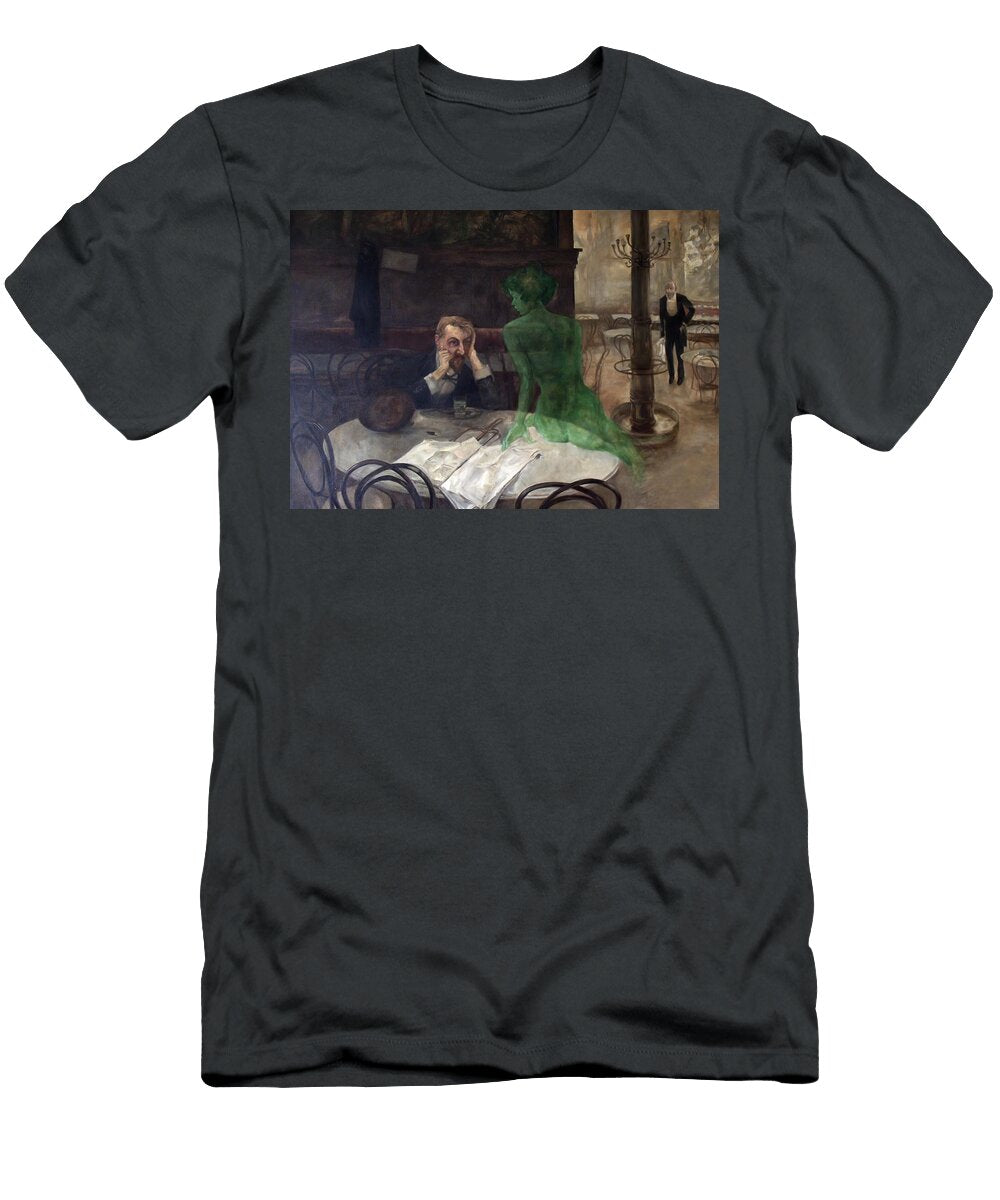 The Absinthe Drinker Viktor Oliva T-Shirt