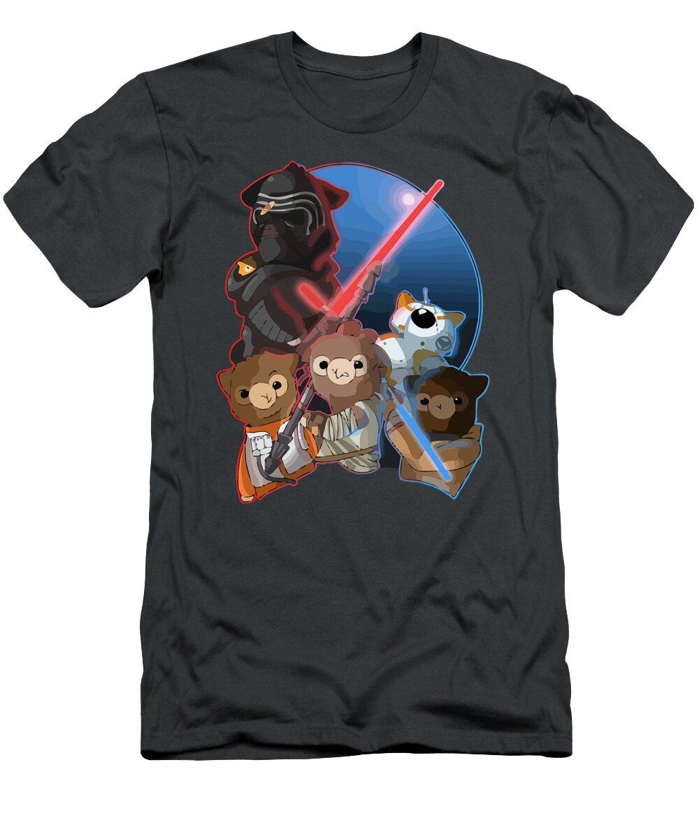 The Alpaca Awakens Alden Among T-Shirt