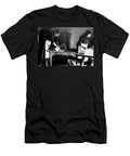 The Ancient Village with the Womens Work in the Kitchen Black and White Soraya Dapuzzo T-Shirt