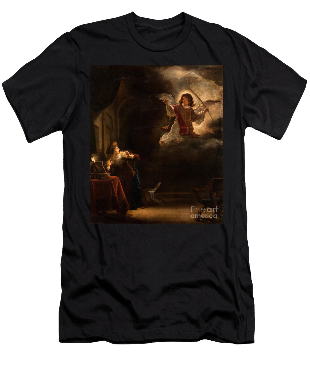 The Annunciation 1655 Salomon Koninck T-Shirt