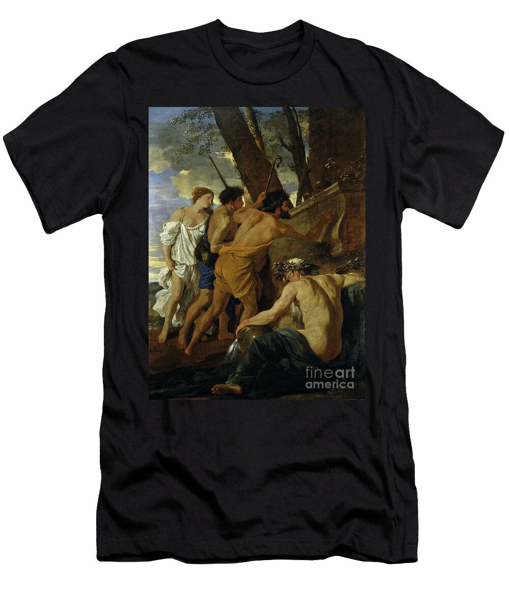The Arcadian Shepherds Nicolas Poussin T-Shirt