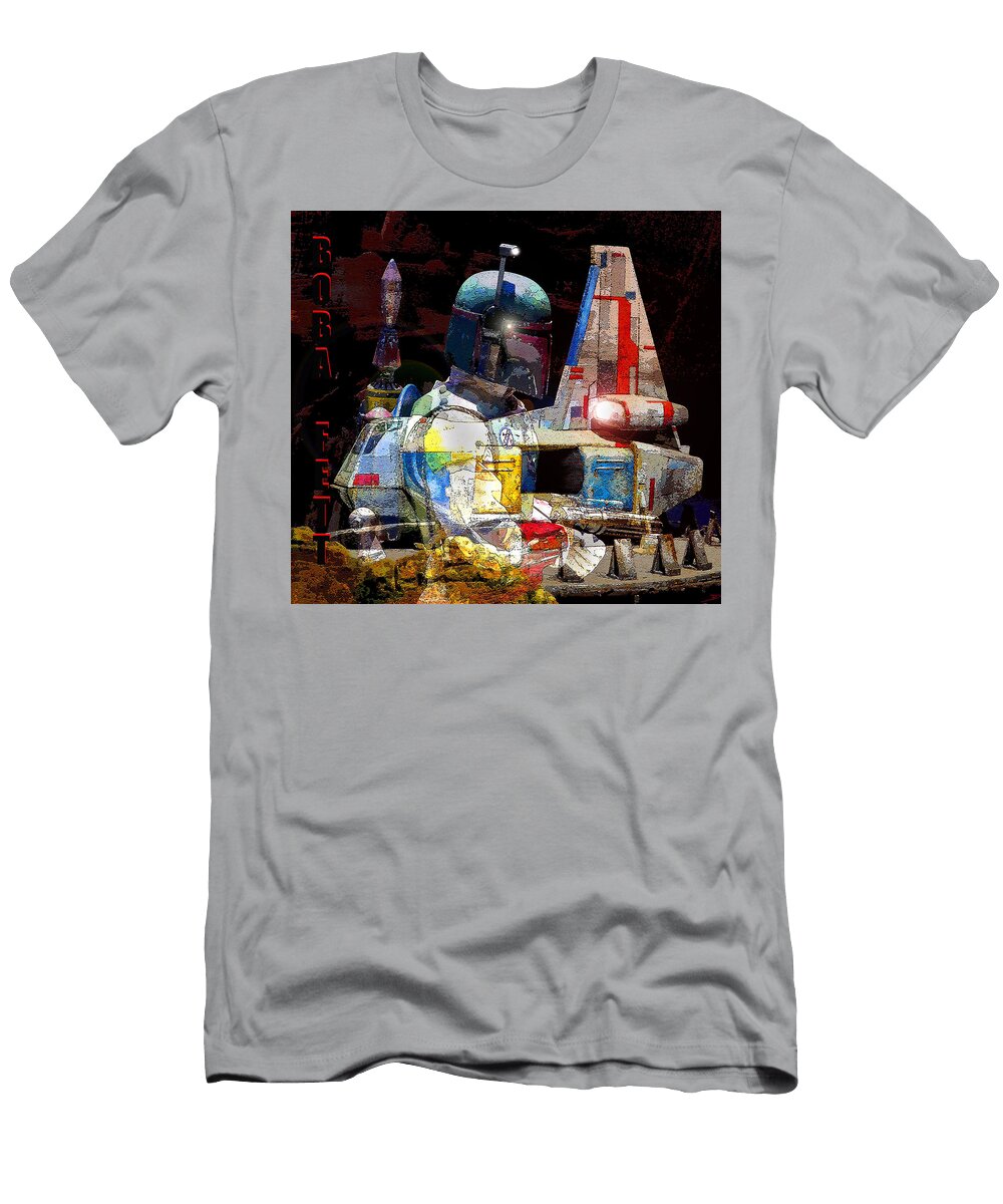 The Arrival of Boba Fett David Lee Thompson T-Shirt