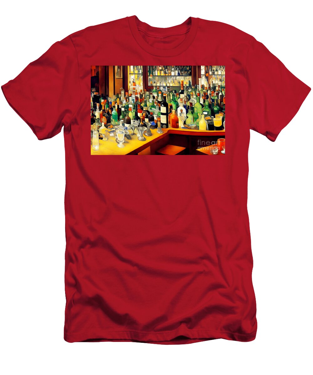 The Bar Is Open 20221119b Wingsdomain Art and Photography T-Shirt