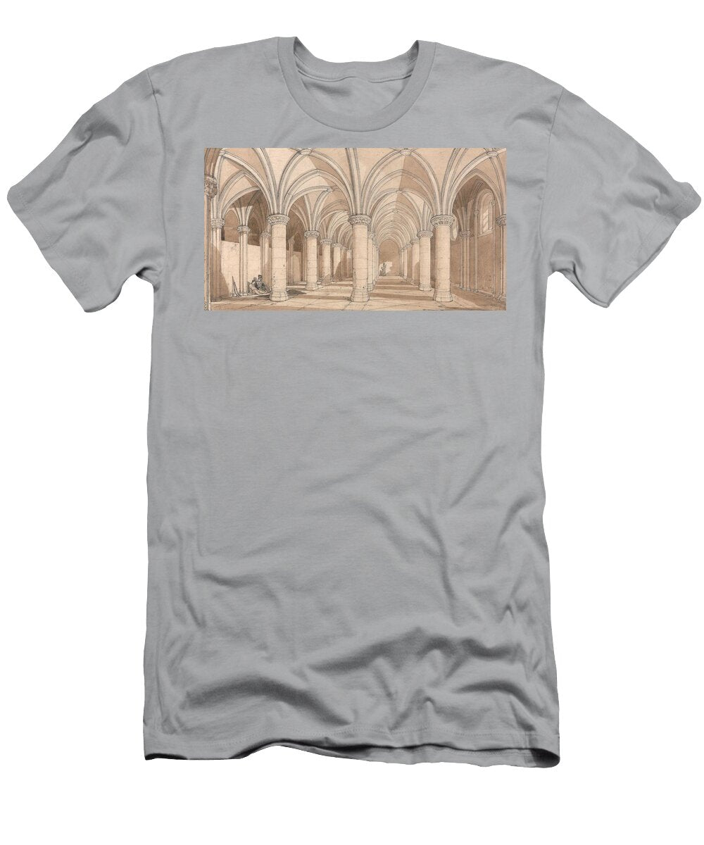 The Barons Hall Mont Saint Michel John Sell Cotman English T-Shirt