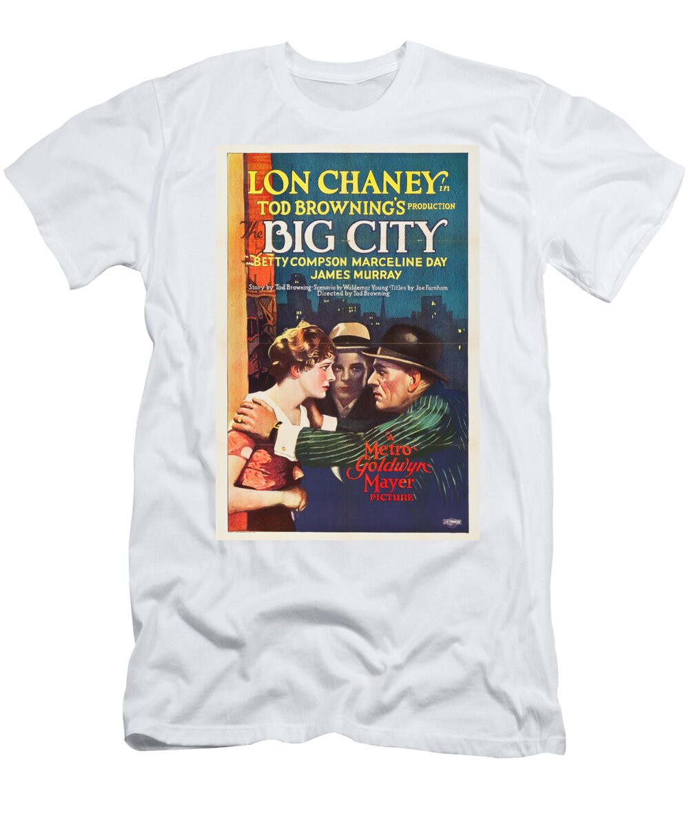 The Big City 1928 Original Movie Poster T-Shirt