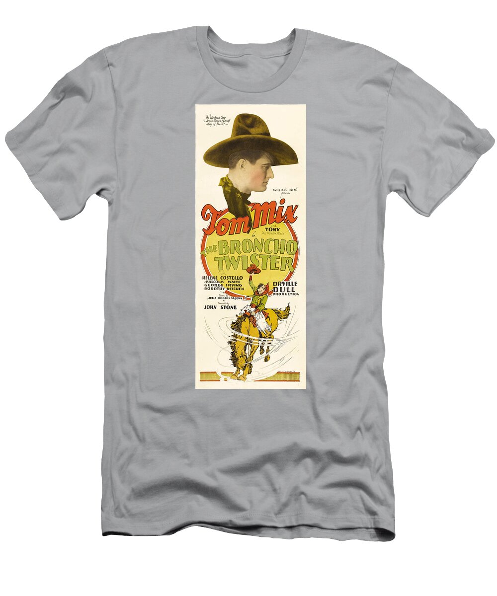 The Broncho Twister 1927 Original Movie Poster T-Shirt