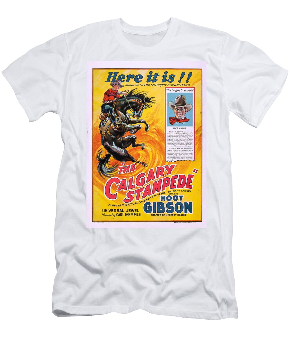 The Calgary Stampede 1925 Original Movie Poster T-Shirt