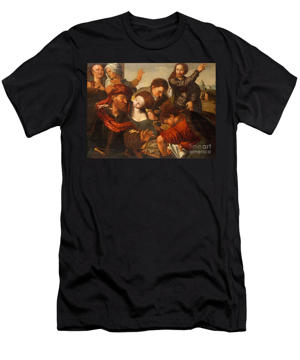 The Calling of Matthew C1524 64 Jan Van Sanders Hemessen T-Shirt