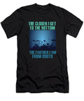 The Closer I Get to the Bottom Diving Mohammad Alowairdhi T-Shirt