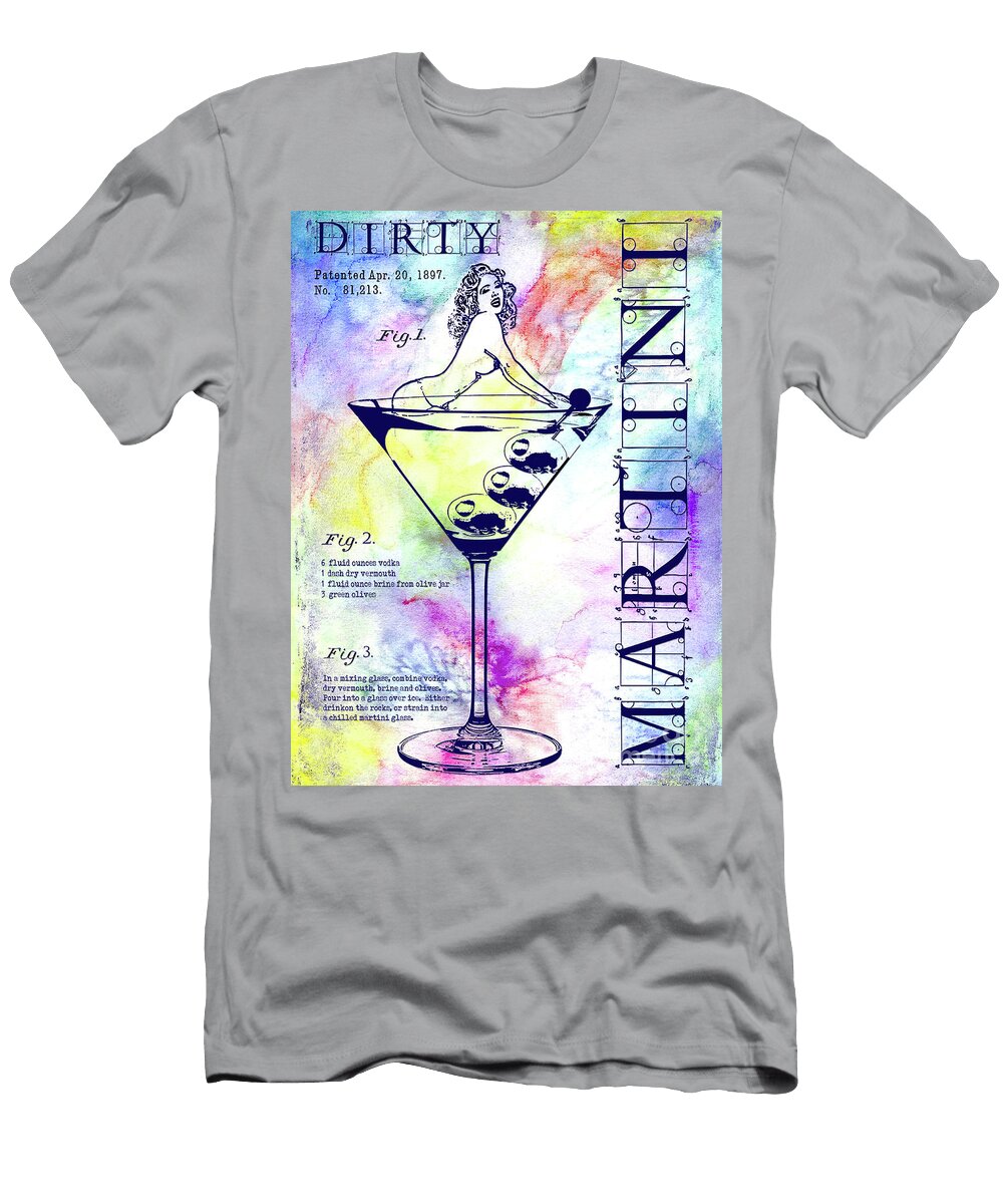 The Colorful Dirty Martini Jon Neidert T-Shirt