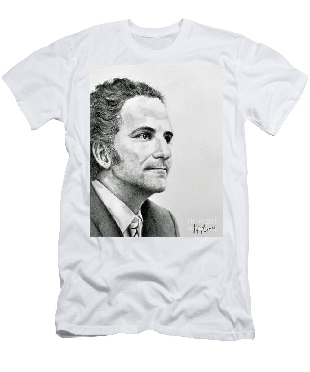 The Commissioner Jerry Seltzer of Roller Derby Jim Fitzpatrick T-Shirt