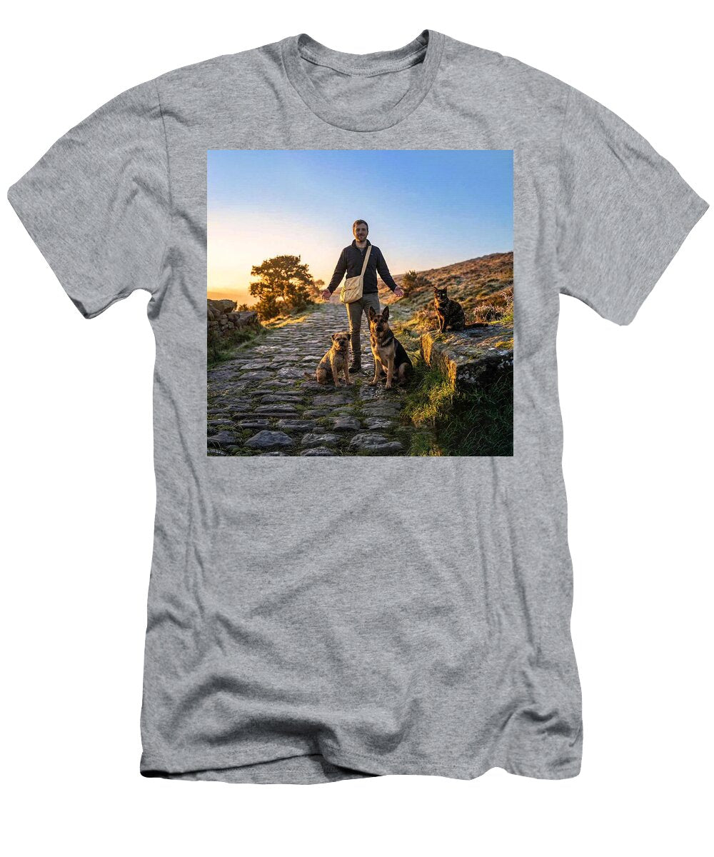 The Dawn of Everything the Walk Continues in Light Cindy Leaphart T-Shirt