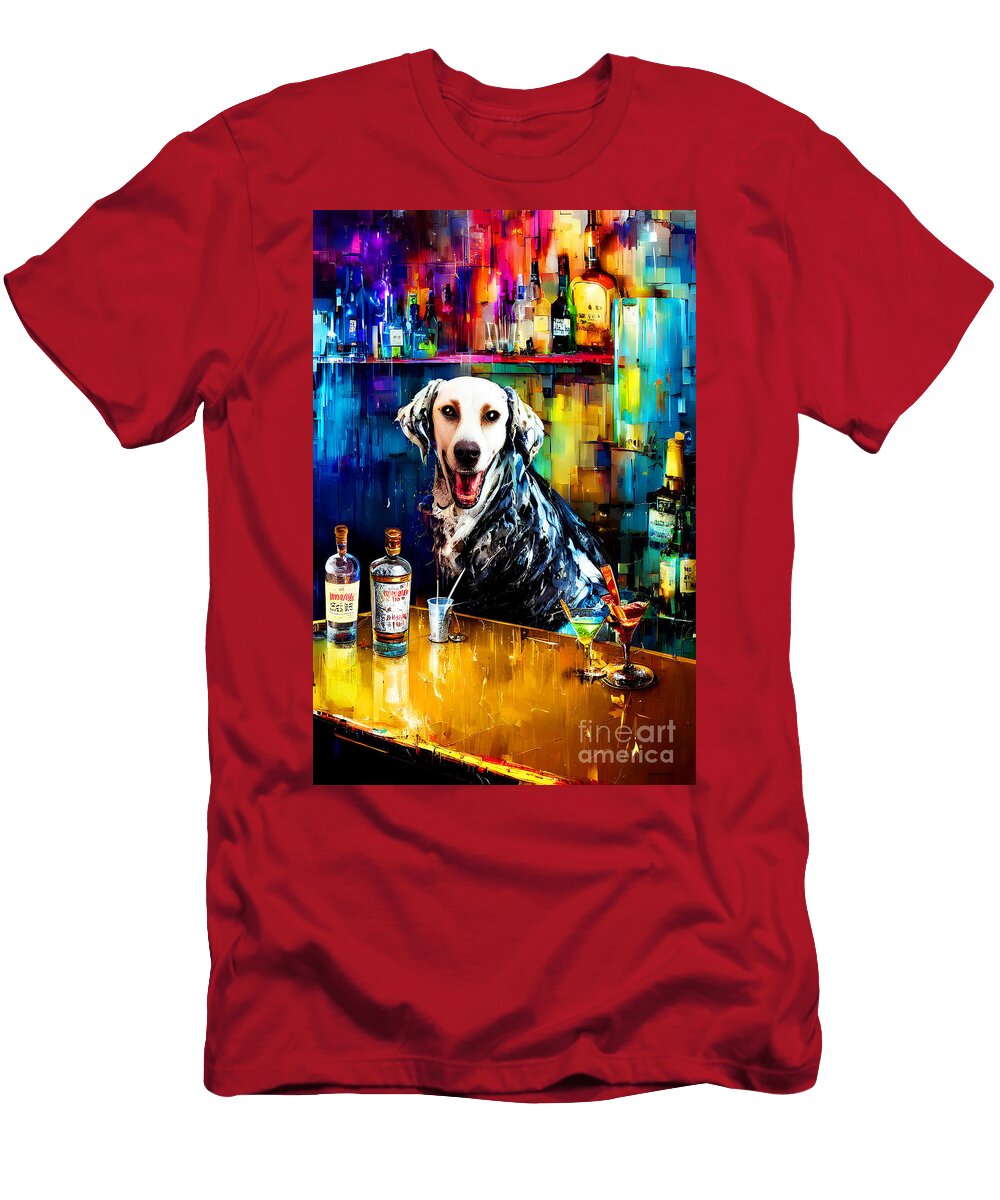 The Dirty Dog Cocktail 20221203k Wingsdomain Art and Photography T-Shirt
