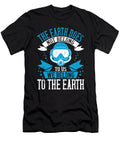 The Earth Does Not Belong to US We Belong to the Earth Jacob Zelazny T-Shirt