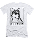 The Funny Husky Boss Mom Dad Dog Lover Studi Alex T-Shirt